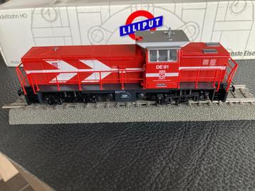 Moteur diesel Lilliput 12429 H0 (AC), compatible Marklin, Enlèvement ou Envoi, Comme neuf, Locomotive, Liliput