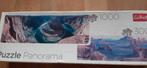 Panorama puzzel : sunrise in Hunts Masea. (1000+300), Ophalen of Verzenden, 500 t/m 1500 stukjes, Zo goed als nieuw, Legpuzzel