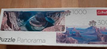 Panorama puzzel : sunrise in Hunts Masea. (1000+300) beschikbaar voor biedingen