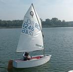 Optimiste complet BEL1246, Sports nautiques & Bateaux, Voiliers ouverts, Optimist, Enlèvement, Utilisé, Moins de 3 mètres