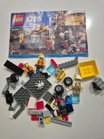Lego City Mijnbouwteam 60184 beschikbaar voor biedingen