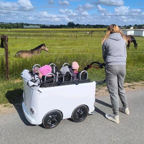 Bolderkar elektrisch Kiddybus Kinderbus Weber, Caravans en Kamperen, Bolderkarren, Gebruikt, Ophalen of Verzenden