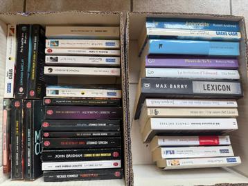 32 livres / romans / policiers / thrillers beschikbaar voor biedingen