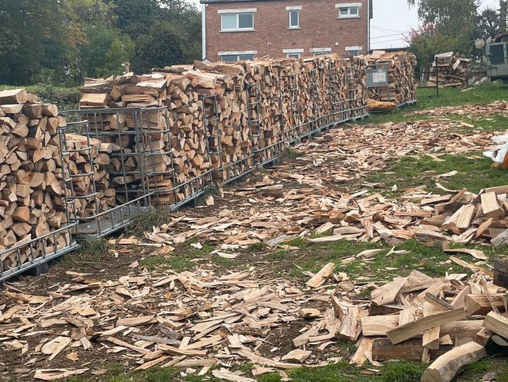 Hard en droog brandhout, Tuin en Terras, Brandhout, Blokken, Beukenhout, Ophalen