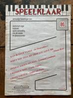 Muziekblad Speelklaar No. 86: André van Duin/Diana Ross/ea, Musique & Instruments, Partitions, Piano, Utilisé, Enlèvement ou Envoi