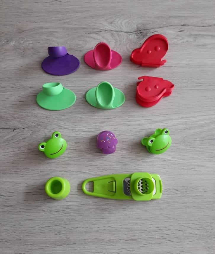 set met handvat, pincet en knoflookrasp, Huis en Inrichting, Keuken | Keukenelementen, Nieuw, Blauw, Rood, Groen, Ophalen of Verzenden