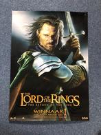 Filmposter Lord of the Rings 50 X 70 cm, Utilisé, Enlèvement ou Envoi