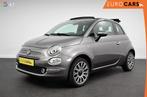 Fiat 500C 1.0 Hybrid Star Plus Leder Navigatie Digitale Cock, Auto's, Fiat, Navigatiesysteem, Cabriolet, Bedrijf, Handgeschakeld