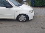 MAZDA 2 - 1400 CDVI 5M5SI - 2004, Auto's, Voorwielaandrijving, Stof, 4 cilinders, Wit