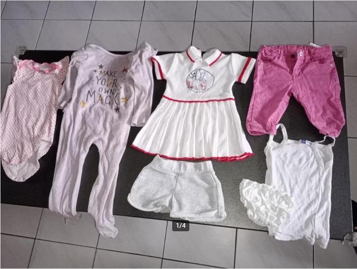 20 stuks kleding 2j./92 meisjes / jongens 1€/stuk 10€/lot, Enfants & Bébés, Paquets de vêtements pour enfants, Utilisé, Taille 92