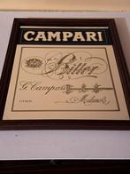 Reclame spiegel Campari, Verzamelen, Ophalen of Verzenden, Gebruikt, Reclamebord