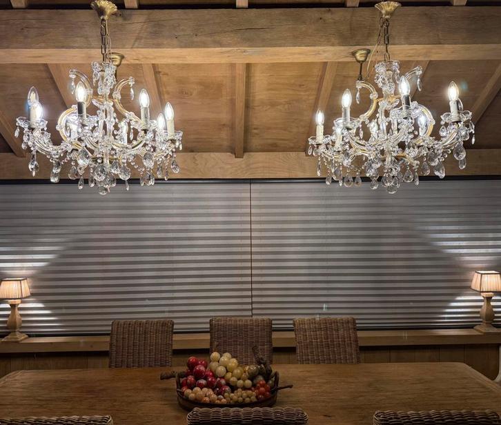 2 Maria-Thérèse identiques avec 8 points lumineux, Antiquités & Art, Antiquités | Éclairage, Enlèvement