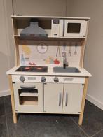 Speelgoedkeukentje met allerlei kook- en eetspulletjes, nied, Ophalen, Zo goed als nieuw