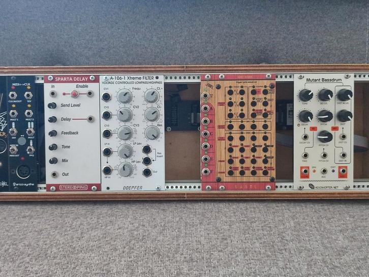 Eurorack-modules, hexinverter, basl, dopfer, stereoping, Muziek en Instrumenten, Synthesizers, Gebruikt, Ophalen