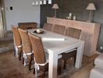 Complete eetkamer: kast, tafel en 6 stoelen, Huis en Inrichting, Ophalen