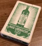 Speelkaarten GENEVER/OUDE KLARE/HUIS LAMBRECHT/Tielt, Ophalen of Verzenden, Zo goed als nieuw, Speelkaart(en)