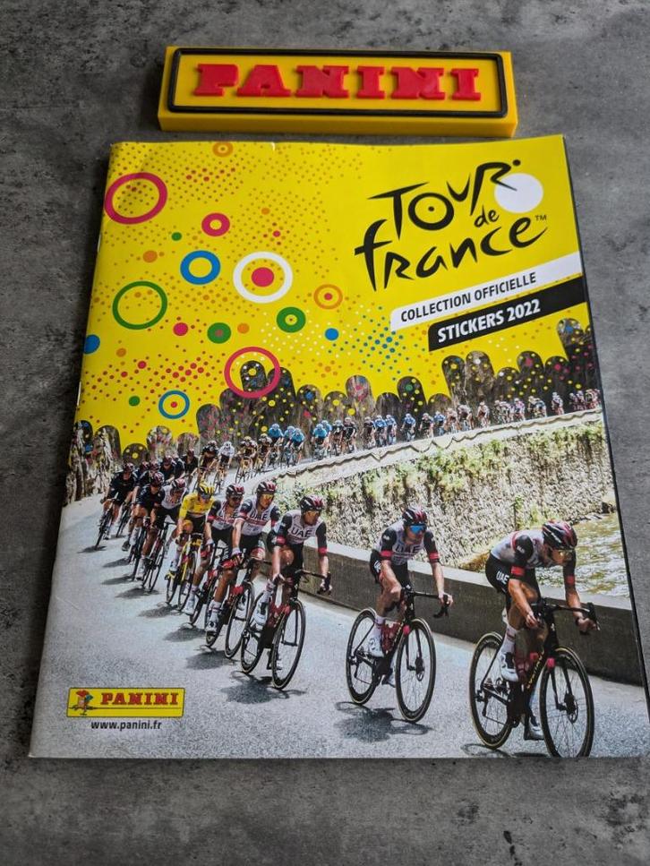 PANINI TOUR DE FRANCE 2022    wielrenners VOLLEDIG ALBUM  NI, Hobby en Vrije tijd, Stickers en Plaatjes, Sticker, Verzenden