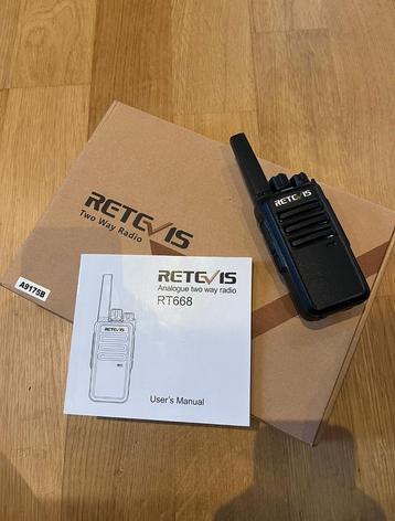 Retevis RT668 Walkie Talkie Pack nieuw beschikbaar voor biedingen