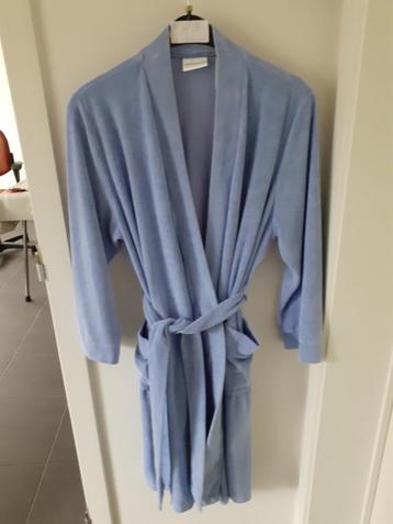RINGELLA Middenblauwe badstof badjas Maat: 42 Prijs: € 3