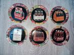 6 vintage reclame-onderzetters van Coca Cola, Verzamelen, Ophalen of Verzenden, Nieuw, Overige typen
