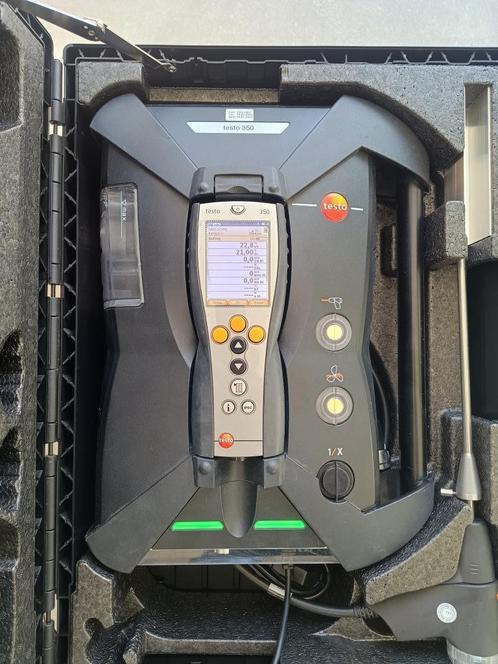 Testo 350  Portable Emission Analyzer - rookgasanalyser, Doe-het-zelf en Bouw, Meetapparatuur, Zo goed als nieuw, Overige meters