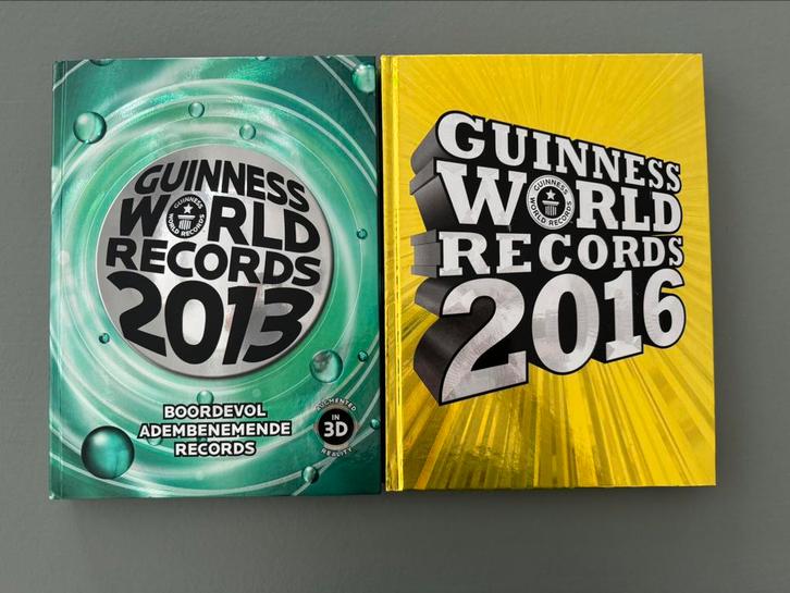 Guinness World Records 2013 en 2016 (Guinness Recordboek), Boeken, Encyclopedieën, Gelezen, Ophalen of Verzenden