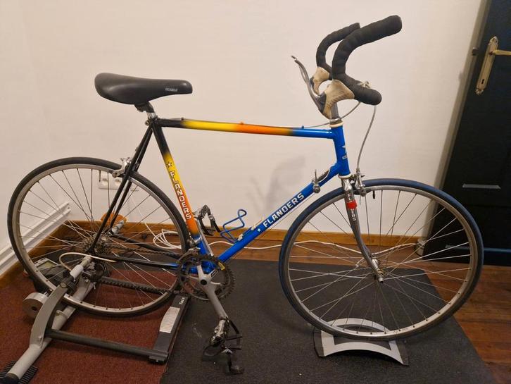 Vintage koersfiets flanders shimano 300ex, Fietsen en Brommers, Fietsen | Racefietsen, Gebruikt, Ophalen