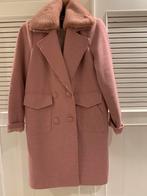 Roze jas met pelsen kraag Yas Small, Kleding | Dames, Jassen | Winter, Ophalen of Verzenden, Zo goed als nieuw, Roze