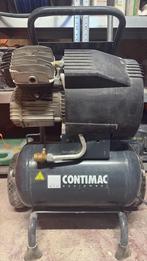 Contimac luchtcompressor, Doe-het-zelf en Bouw, Compressors, Minder dan 25 liter, Ophalen, Gebruikt, 10 bar of meer
