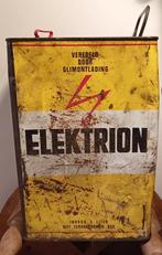 Bidon huile Elektrion vintage