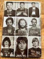 Vintage metalen bord Kurt Cobain en andere, Nieuw, Ophalen of Verzenden