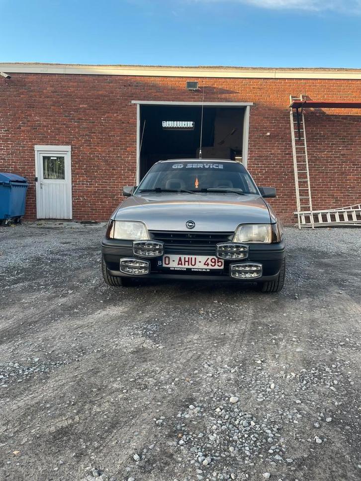 Opel kadet e, Auto's, Opel, Particulier, Kadett, Open dak, Diesel, Coupé, 3 deurs, Handgeschakeld, Zilver of Grijs, Grijs, Stof