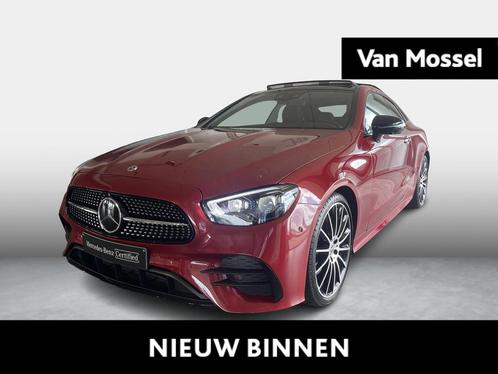 Mercedes-Benz E-Klasse 200 AMG Line Coupé + PANO DAK + BURM, Auto's, Mercedes-Benz, Bedrijf, Te koop, E-Klasse, 360° camera, Cruise Control
