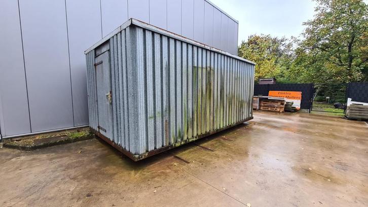Gegalvaniseerde container, Zakelijke goederen, Machines en Bouw | Keten en Containers, Ophalen