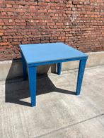 12x Tuintafel 90x90 cm – Gerecycled plastic onderstel, Tuin en Terras, Ophalen, Gebruikt, Plastic