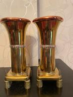 Paire d’obus décoratifs anciens – Pièces de collection, Ophalen, Koper