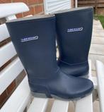 Bottes de pluie en caoutchouc DUNLOP pointure 36 - bleues, Caravans en Kamperen, Regenkleding, Ophalen, Zo goed als nieuw, Regenlaarzen