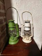 Vintage stormlamp, set van 2 pcs, Ophalen