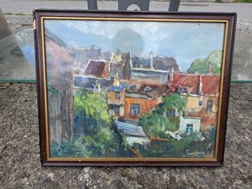 Peintures aquarelle Emile Mortier beschikbaar voor biedingen