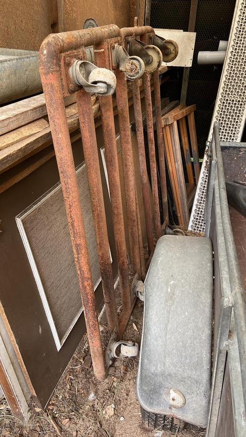Metalen karretjes, Huis en Inrichting, Tafels | Salontafels, Gebruikt, Ophalen