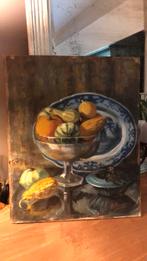 Peinture s/toile H. Brasseur nature morte à restaurer, Ophalen of Verzenden