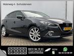 Mazda 3 2.0 GT-M Trekhaak Bose HUD Nav/Cruise Stoelverw Xeno, Auto's, Zwart, Bedrijf, 119 g/km, Navigatiesysteem
