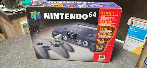 Nintendo n64 in een doos, Games en Spelcomputers, Spelcomputers | Nintendo 64, Gebruikt, Ophalen of Verzenden