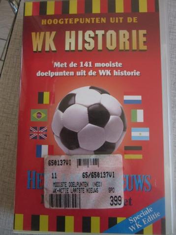 Voetbal cassette 141 mooiste doelpunten uit de WK historie