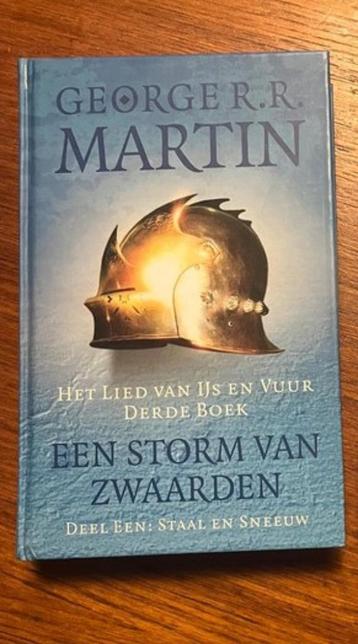 Boek Storm van Zwaarden deel 1 - Staal en Sneeuw R.R. Martin beschikbaar voor biedingen