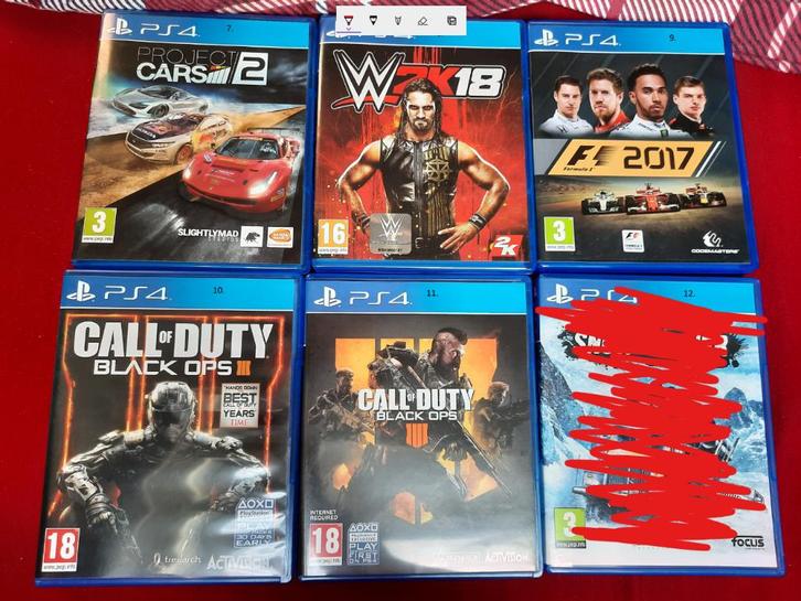 PS4 games, Games en Spelcomputers, Games | Sony PlayStation 4, Zo goed als nieuw, Ophalen