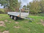 Dubbelas aanhangwagen 750kg, Ophalen, Zo goed als nieuw