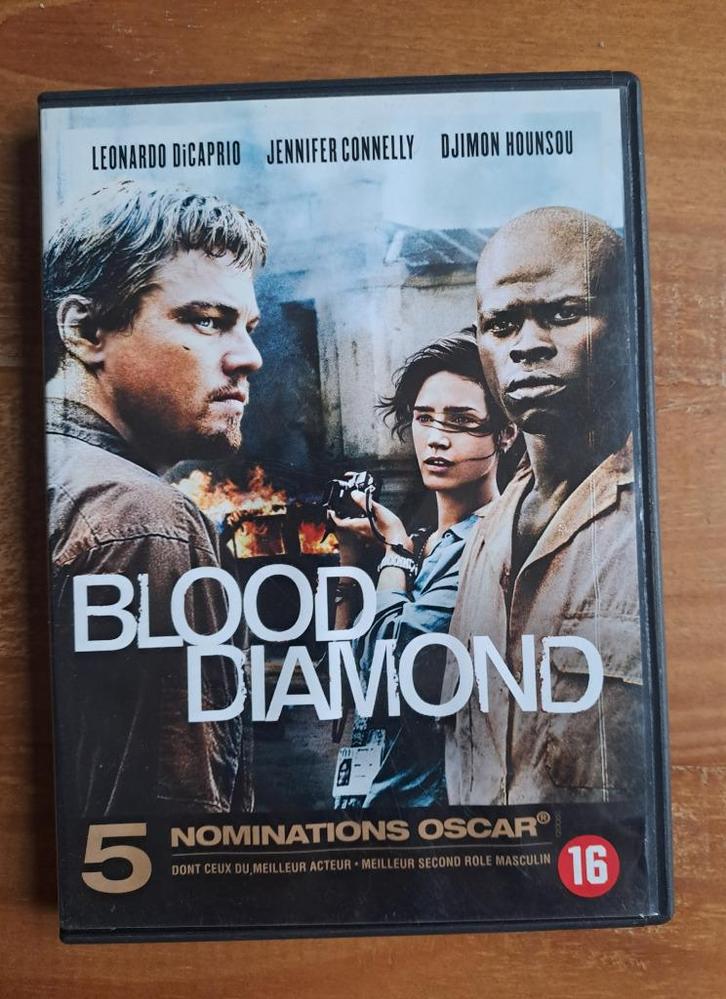 Blood Diamond - Leonardo DiCaprio, CD & DVD, DVD | Thrillers & Policiers, Utilisé, Autres genres, Enlèvement ou Envoi