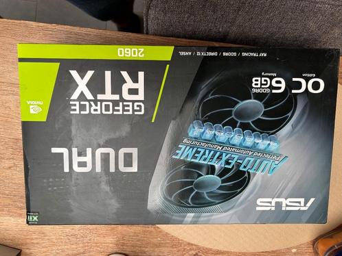Asus rtx 2060 dual oc 6go, Computers en Software, Videokaarten, Zo goed als nieuw, Nvidia, PCI-Express 3.0, GDDR6, HDMI, DisplayPort