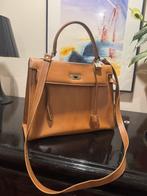 Vintage handtas, Handtassen en Accessoires, Tassen | Damestassen, Ophalen, Zo goed als nieuw, Oranje, Handtas